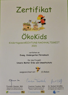 Ökokids-Auszeichnung